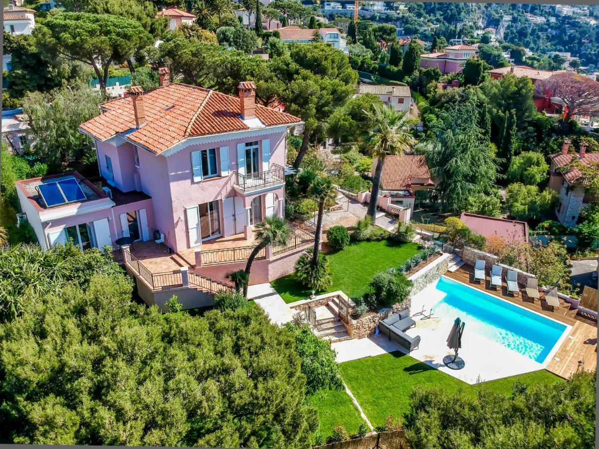 Stunning Seaview Villa. Villefranche Sur Mer 外观 照片