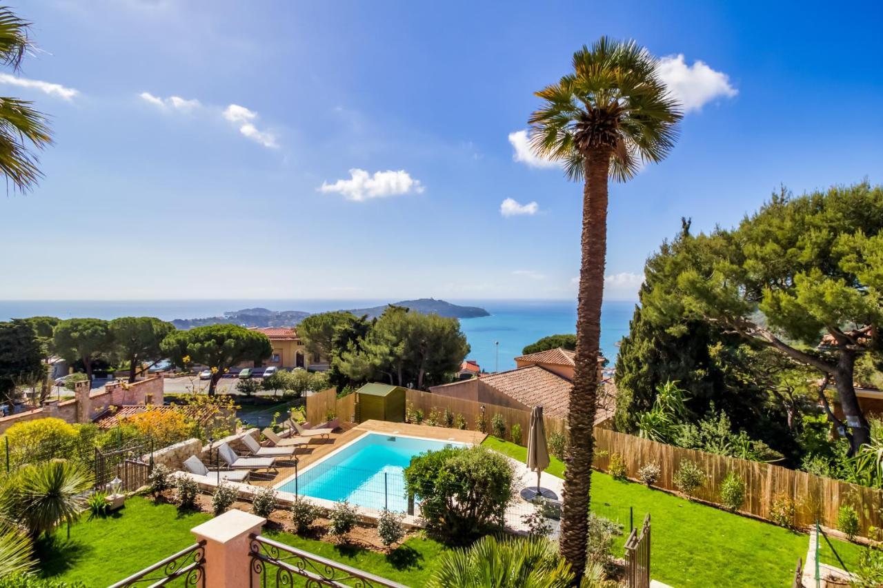 Stunning Seaview Villa. Villefranche Sur Mer 外观 照片