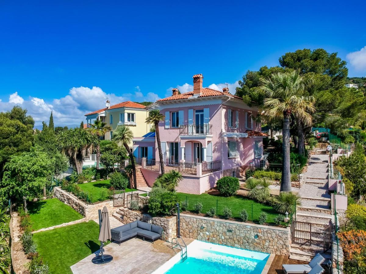 Stunning Seaview Villa. Villefranche Sur Mer 外观 照片