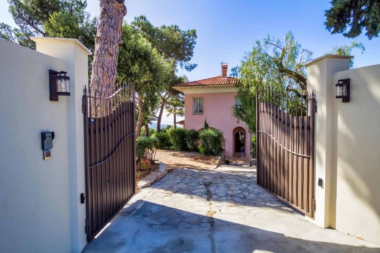 Stunning Seaview Villa. Villefranche Sur Mer 外观 照片