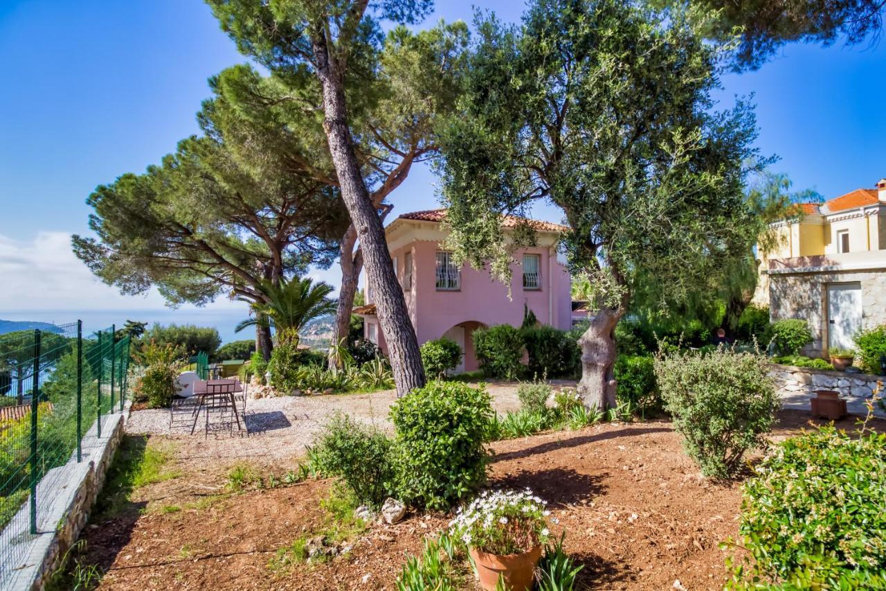 Stunning Seaview Villa. Villefranche Sur Mer 外观 照片
