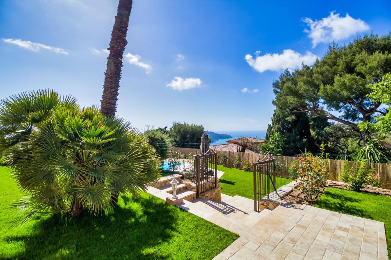 Stunning Seaview Villa. Villefranche Sur Mer 外观 照片