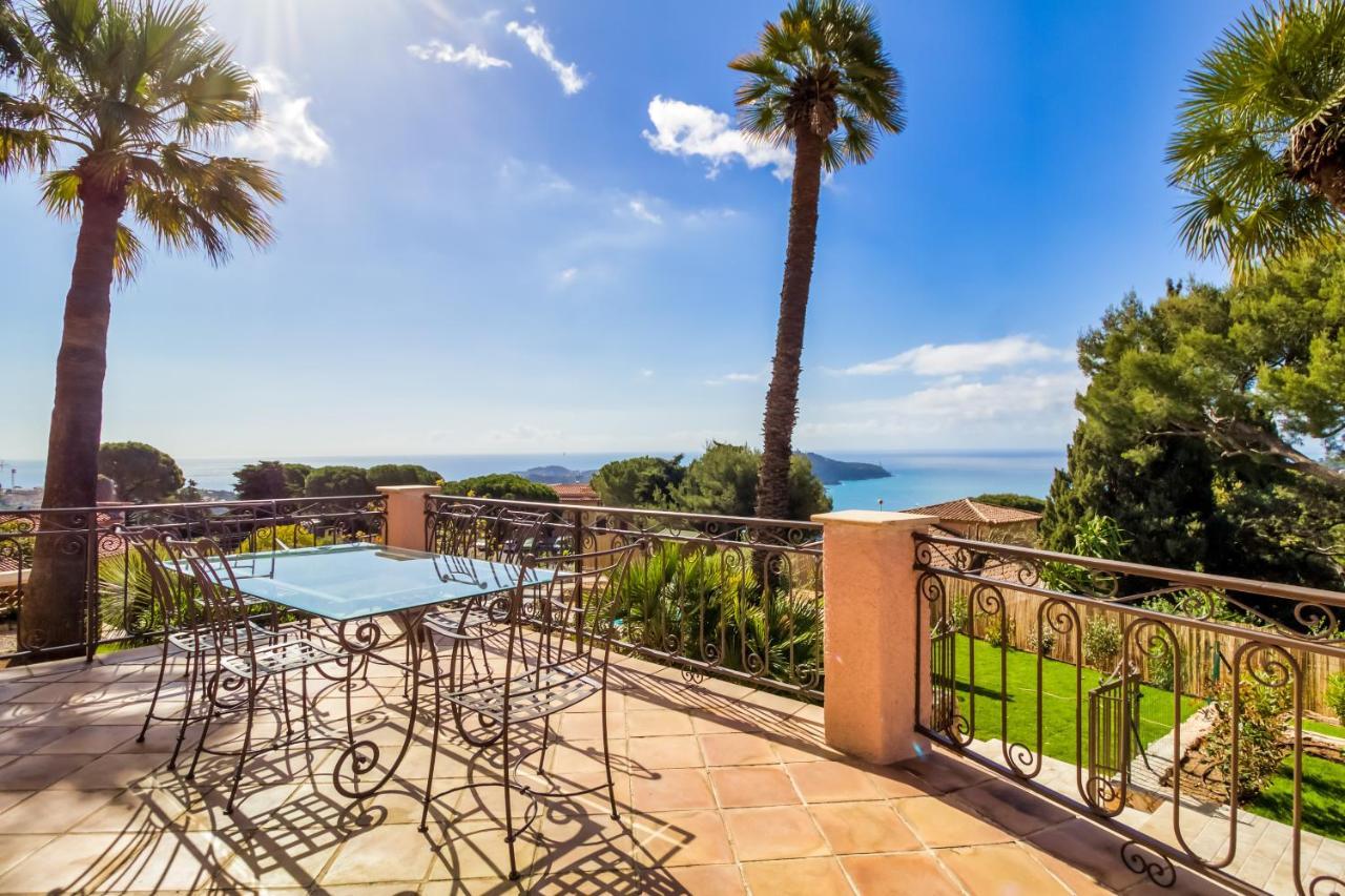Stunning Seaview Villa. Villefranche Sur Mer 外观 照片